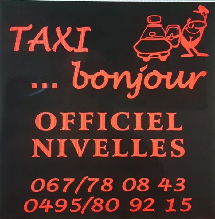Taxis à remettre à Nivelles